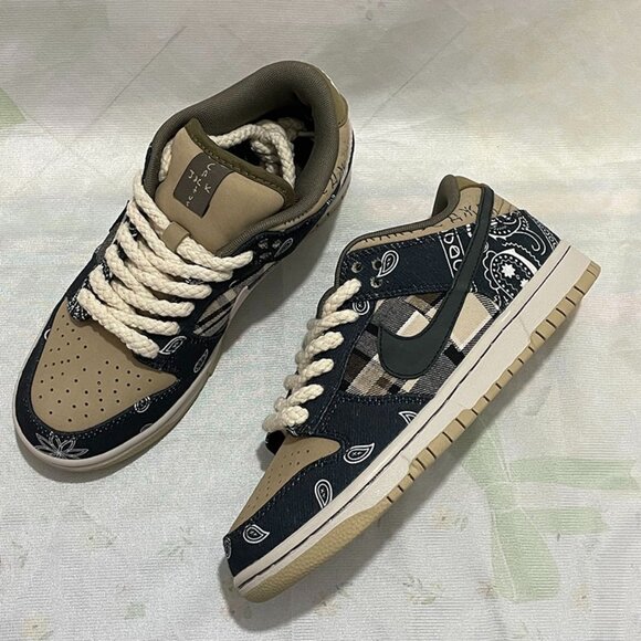 Nike Dunk Low Premium Qs Sb X Travis Scott Cactus - Picture 1 of 6